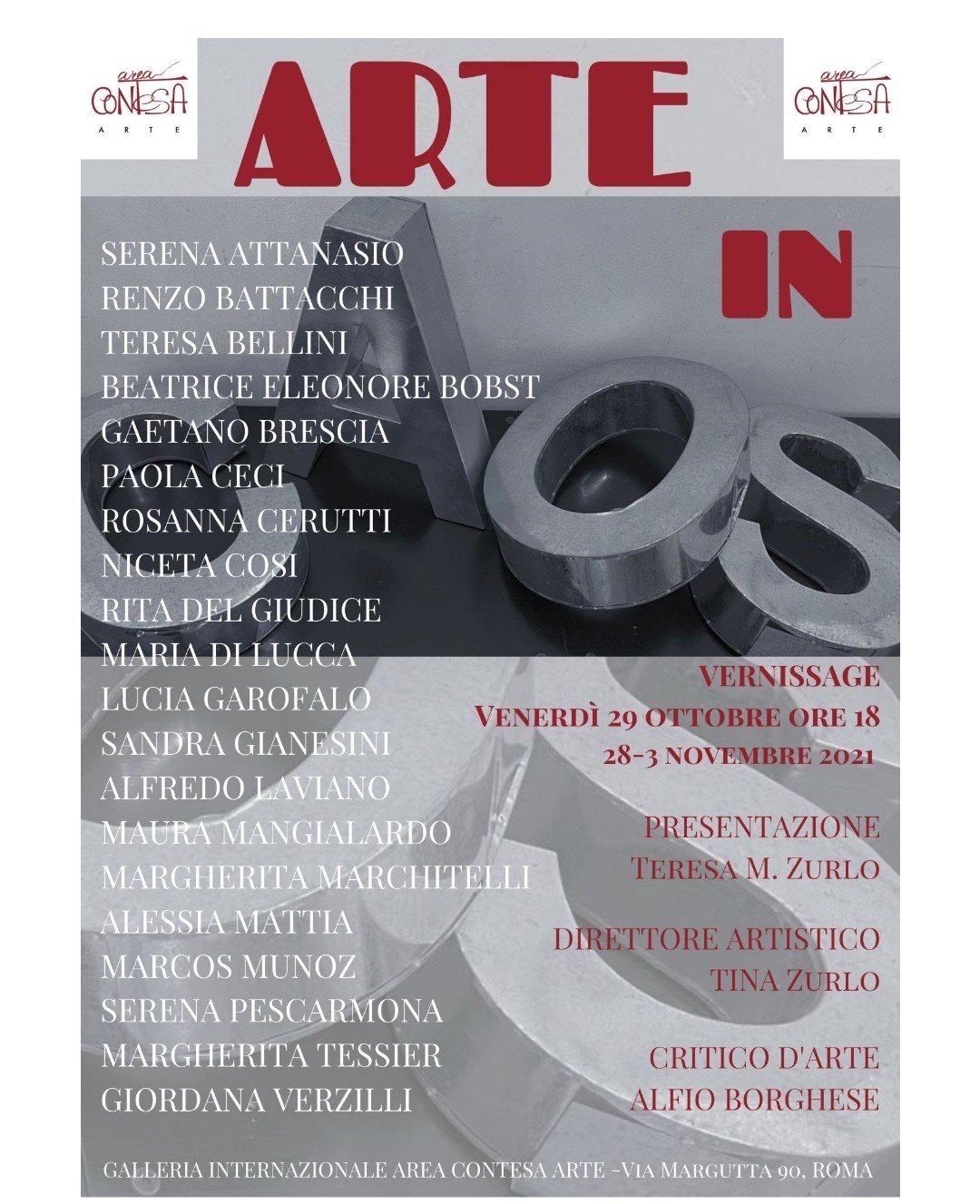Locandina Arte in Caos