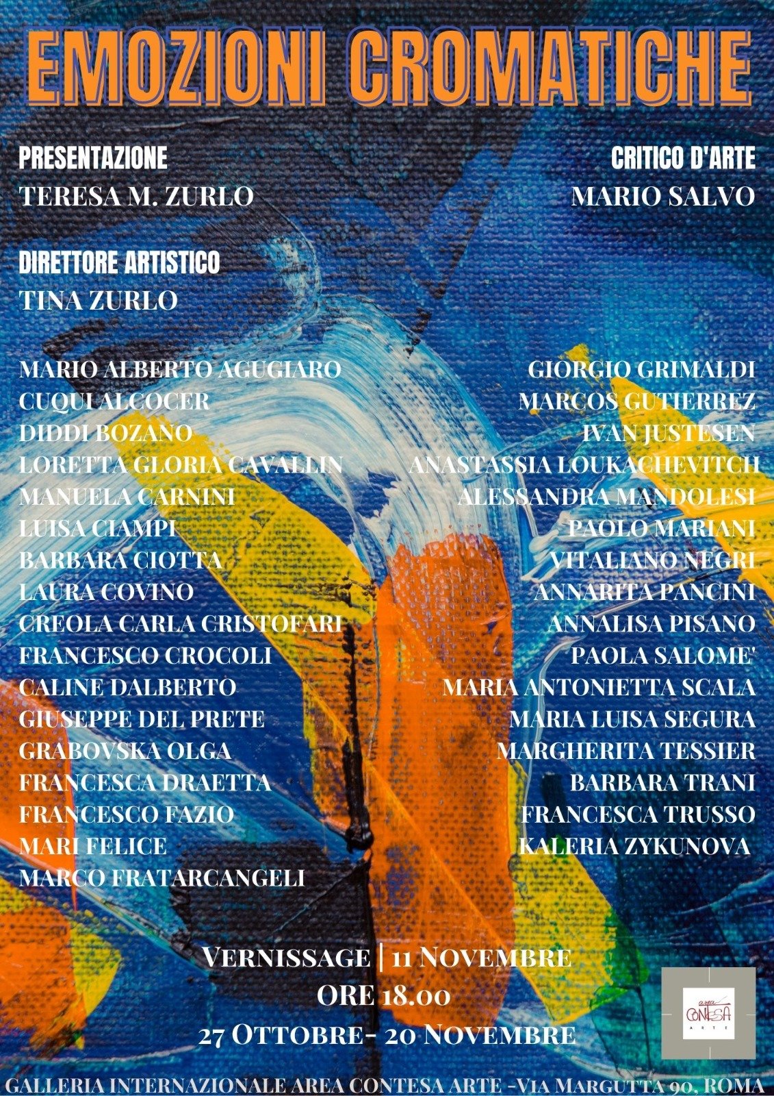 Locandina Emozioni Cromatiche