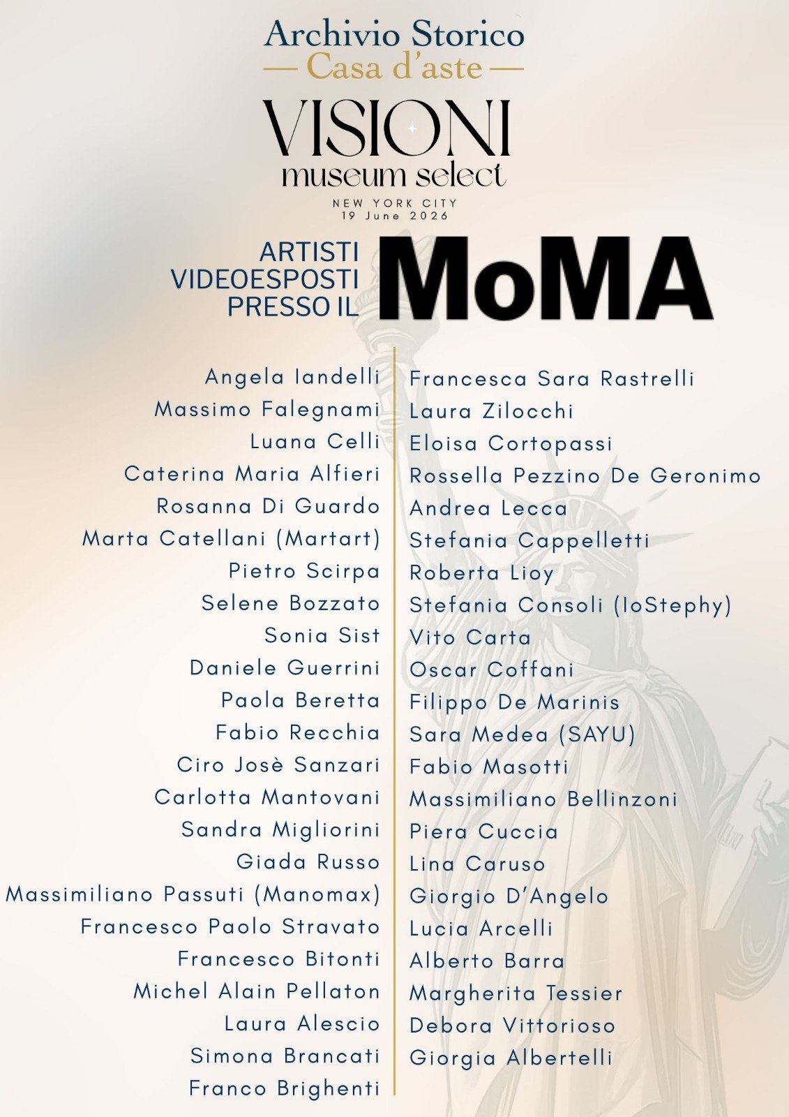 Locandina Visioni — Museum Select