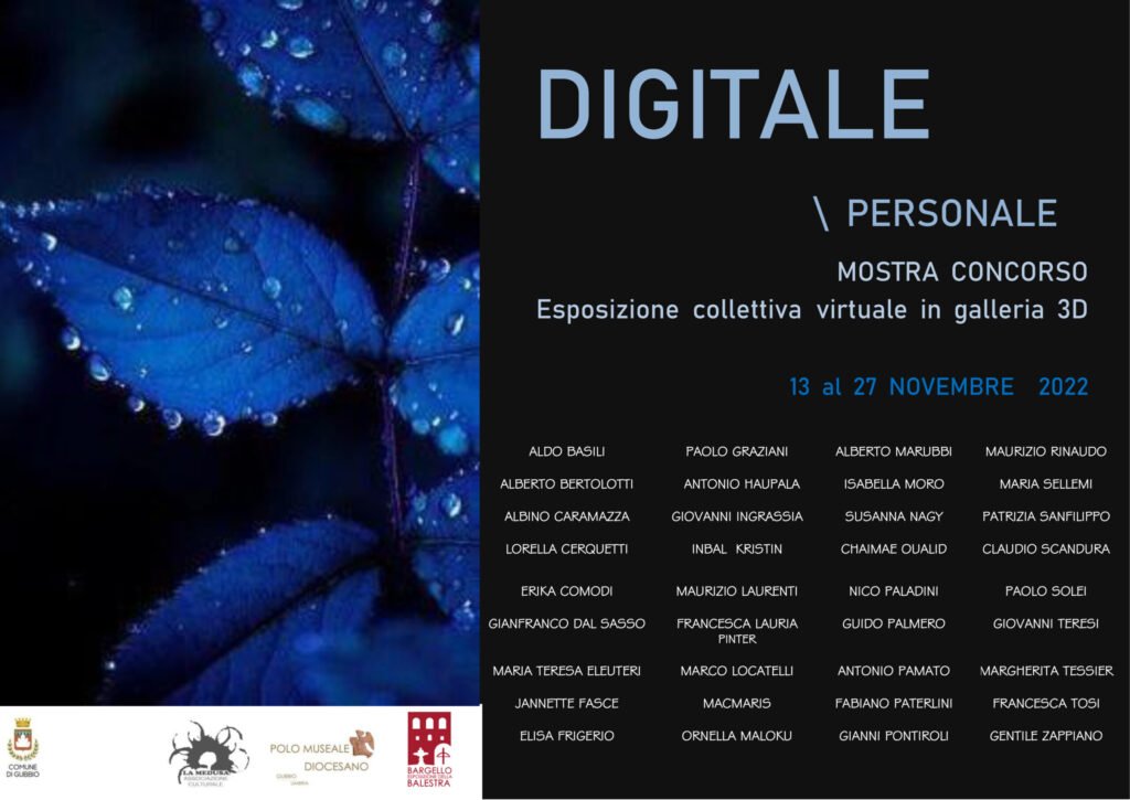 Locandina Mostra Collettiva Digitale